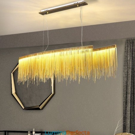 Lampă suspendată modernă Lampă suspendată cu ciucuri creativ Cafe Lampă suspendată modernă Lampă suspendată cu ciucuri creativ Cafe