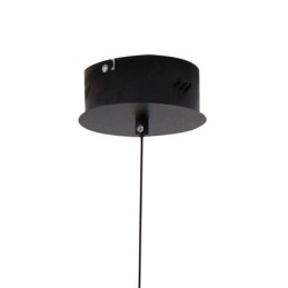 Lampă suspendată modernă Lampă de tavan cu bandă neagră reglabilă