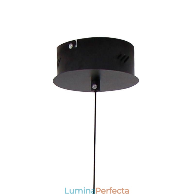 Lampă suspendată modernă Lampă de tavan cu bandă neagră reglabilă
