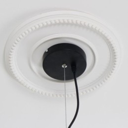 Candelabru modern din fier Lampă suspendată din fier simplu