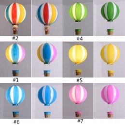 Lumină suspendată cu balon cu aer cald colorat Lumină decorativă acrilică
