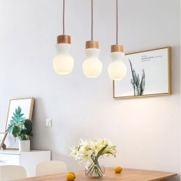 Lampă suspendată din sticlă japoneză Decorație creativă Lampă suspendată