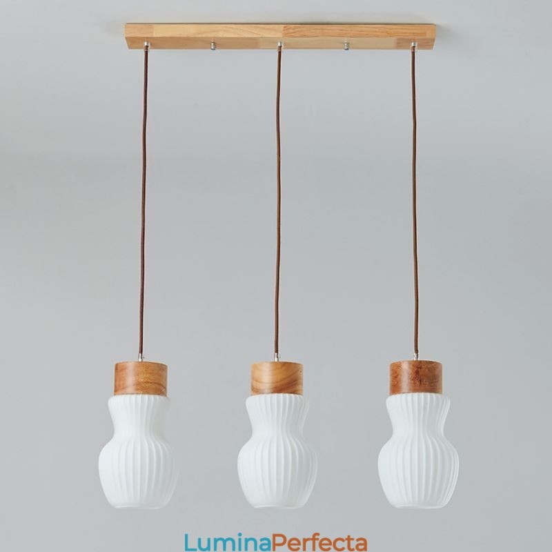 Lampă suspendată din sticlă japoneză Decorație creativă Lampă suspendată