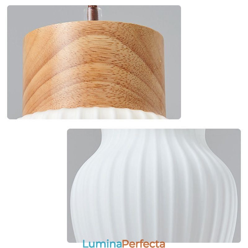 Lampă suspendată din sticlă japoneză Decorație creativă Lampă suspendată