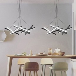 Candelabru postmodern Lampă suspendată cu ramură de copac nordică