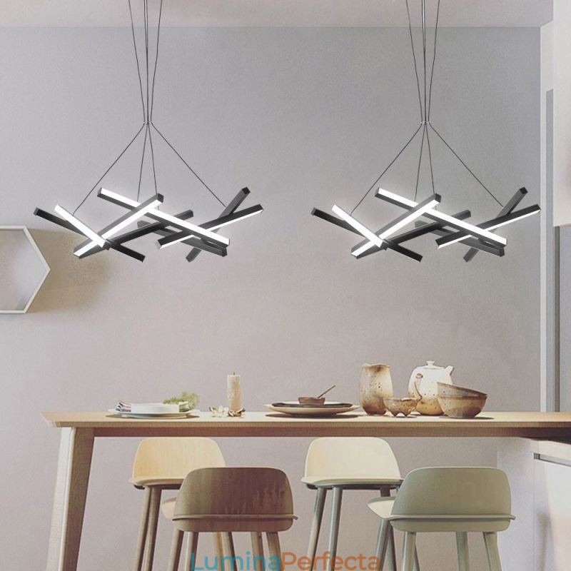 Candelabru postmodern Lampă suspendată cu ramură de copac nordică