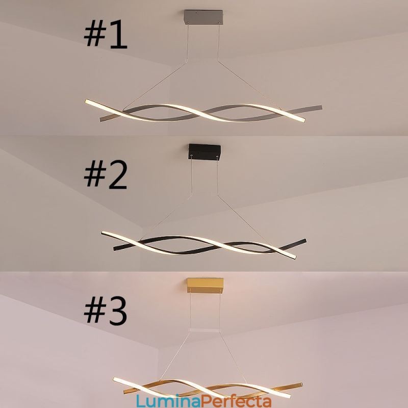 Lampă suspendată modernă Twist Design