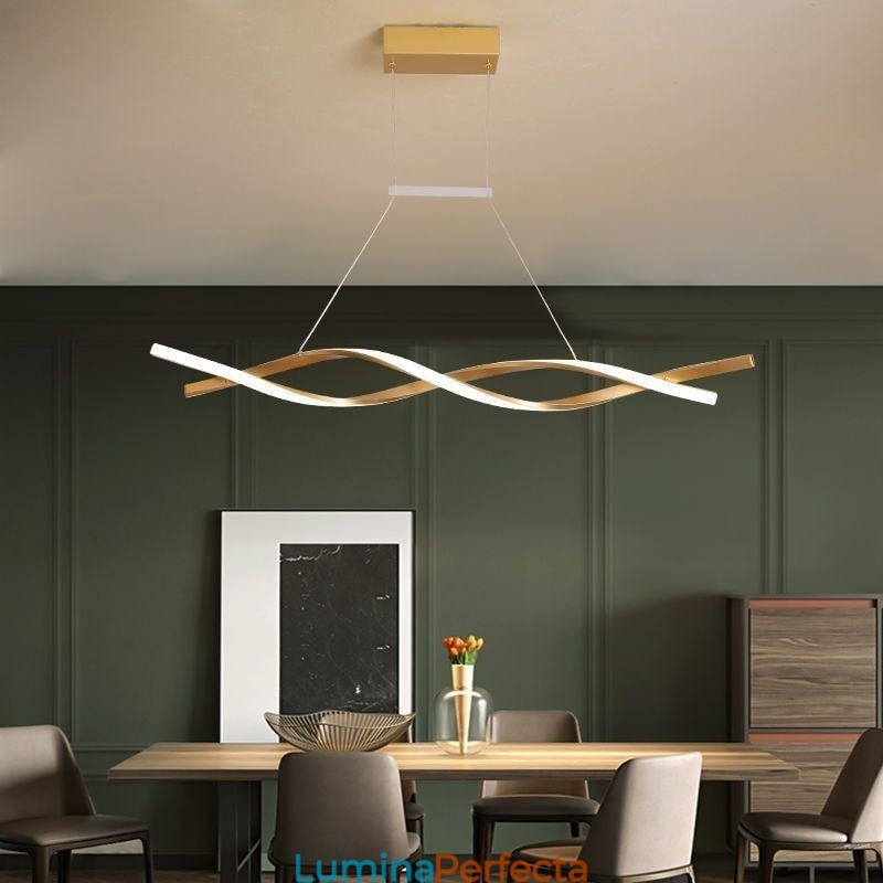 Lampă suspendată modernă Twist Design