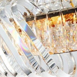 Lampă suspendată din sticlă de lux Candelabru în stil european