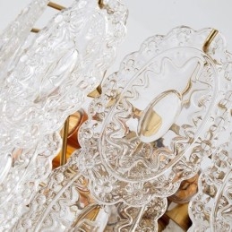 Lampă suspendată din sticlă modernă decor Bronz auriu