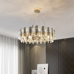 Candelabru din sticlă de lux în stil european