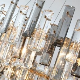 Candelabru din sticlă de lux în stil european