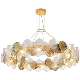 Candelabru modern din sticlă Shell Lights Dining