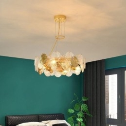 Candelabru modern din sticlă Shell Lights Dining