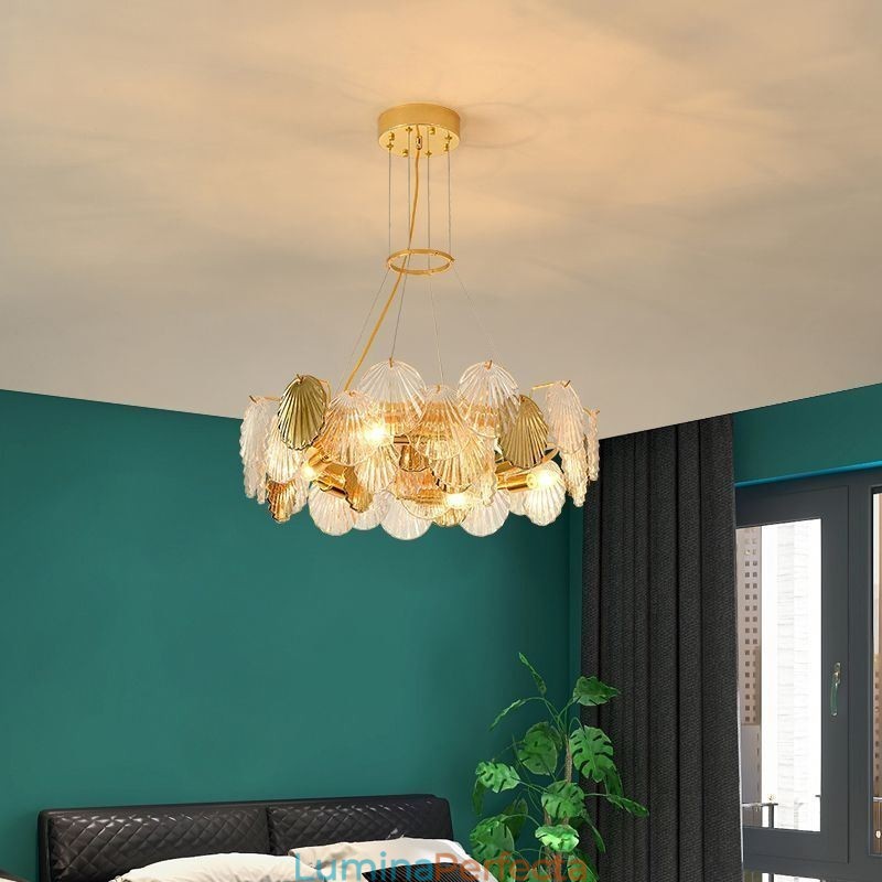 Candelabru modern din sticlă Shell Lights Dining