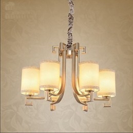 Candelabru în stil chinezesc Lămpi de aer cu imitație de cupru din fier