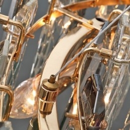 Lampă suspendată din sticlă europeană Lampă suspendată de lux