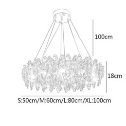 Lampă suspendată de lux postmodernă Lampă suspendată modernă minimalistă