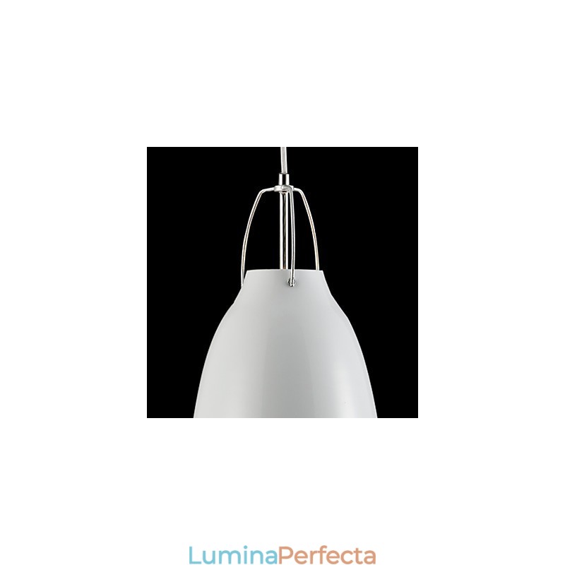 Droplight contemporan și contractat Lampă suspendată metal cu 1 lumină