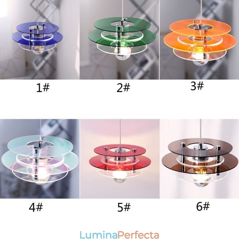 Lampă de suspendare nordică pentru decorare modernă din acrilic