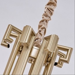 Candelabru în stil chinezesc Lămpi de aer cu imitație de cupru din fier