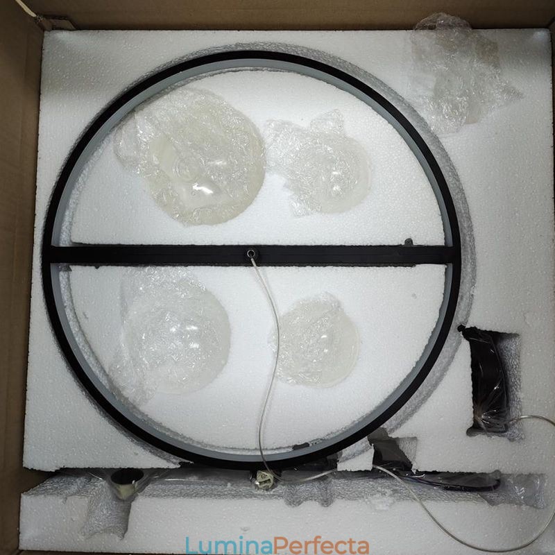 Lumini suspendate moderne Candelabru cu bule de sticlă