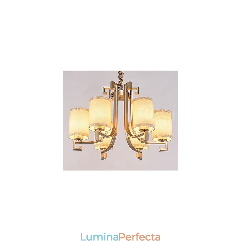 Candelabru în stil chinezesc Lămpi de aer cu imitație de cupru din fier