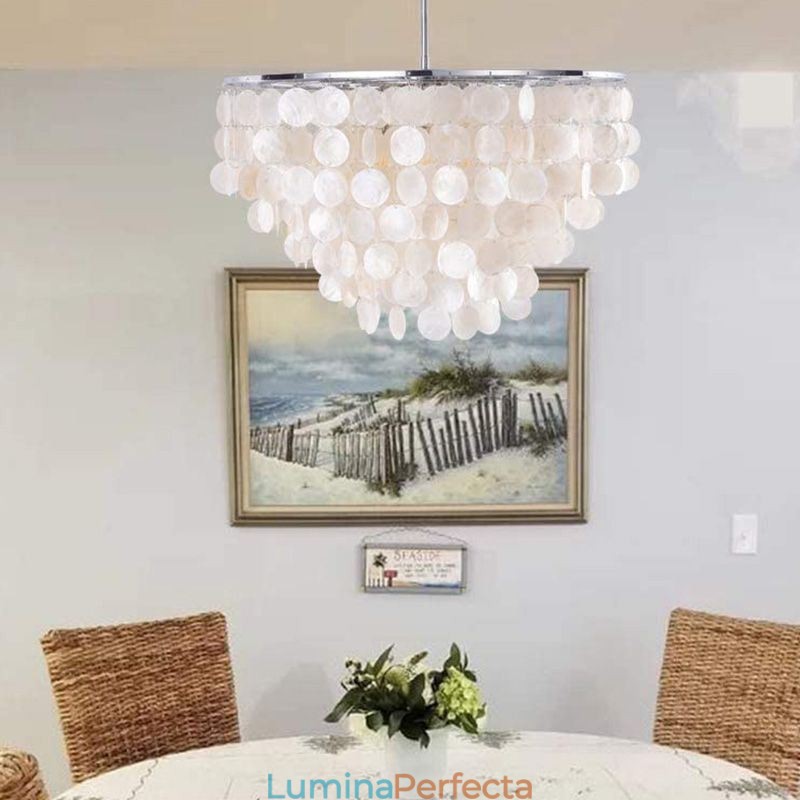 Lampă suspendată europeană Seashell Lampă suspendată contemporană