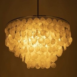 Lampă suspendată europeană Seashell Lampă suspendată contemporană