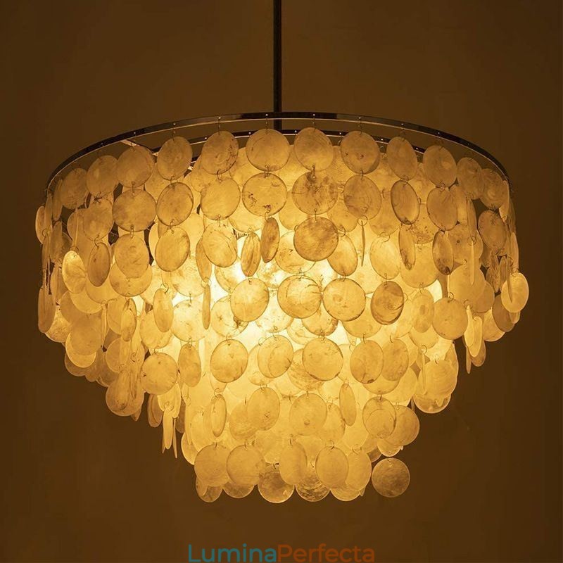 Lampă suspendată europeană Seashell Lampă suspendată contemporană