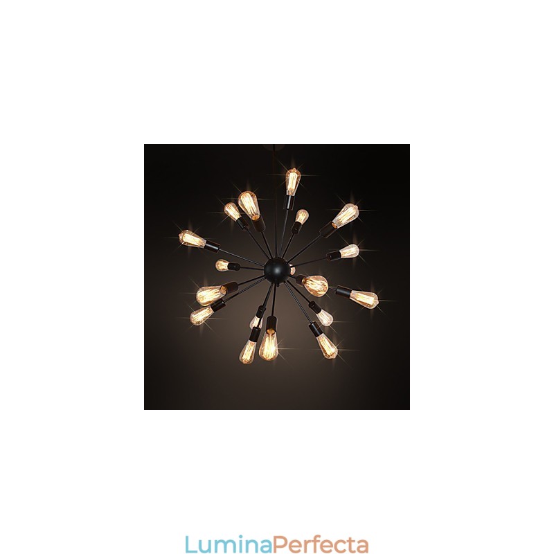 Candelabru din metal din alamă antică Country Designers