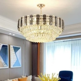 Plafoniera din cristal european de lux