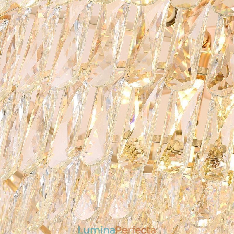 Plafoniera din cristal european de lux