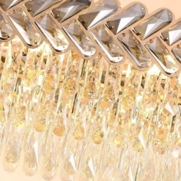 Plafoniera ovală de lux din cristal european