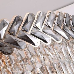Plafoniera din cristal de aur