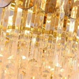 Plafoniera de lux Crystal Gold