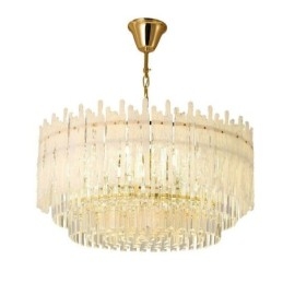 Plafoniera rotundă de cristal Coral Pendant