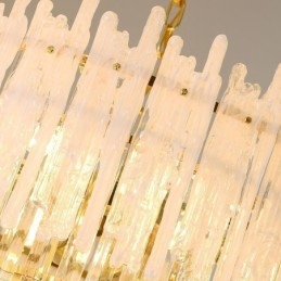 Plafoniera rotundă de cristal Coral Pendant