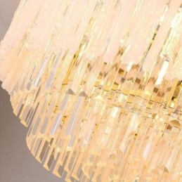 Plafoniera rotundă de cristal Coral Pendant