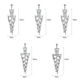 Sparkling Pendant Plafoniera mare