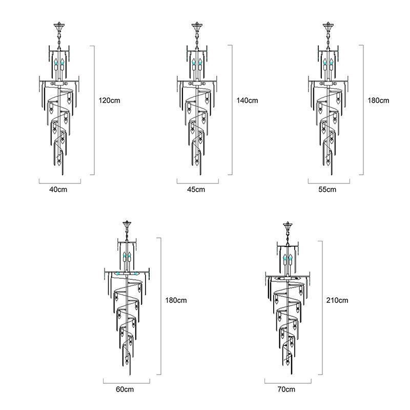 Sparkling Pendant Plafoniera mare