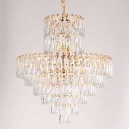 Lumină suspendată din cristal modernă Plafoniere contemporane