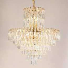 Lumină suspendată din cristal modernă Plafoniere contemporane
