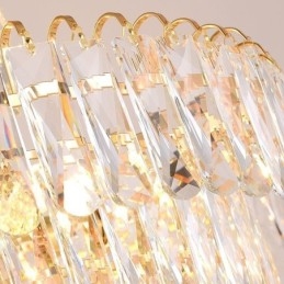 Lumină suspendată din cristal modernă Plafoniere contemporane
