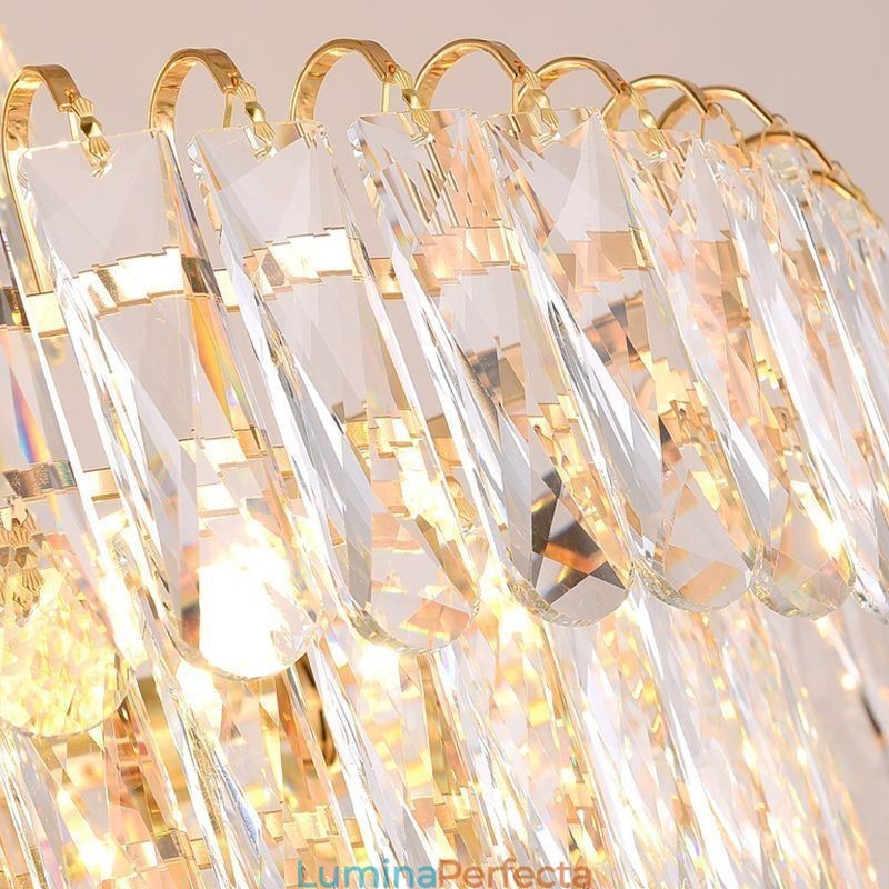 Lumină suspendată din cristal modernă Plafoniere contemporane