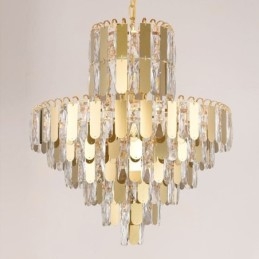 Lumină suspendată din cristal modernă Plafoniere contemporane