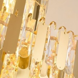 Lumină suspendată din cristal modernă Plafoniere contemporane