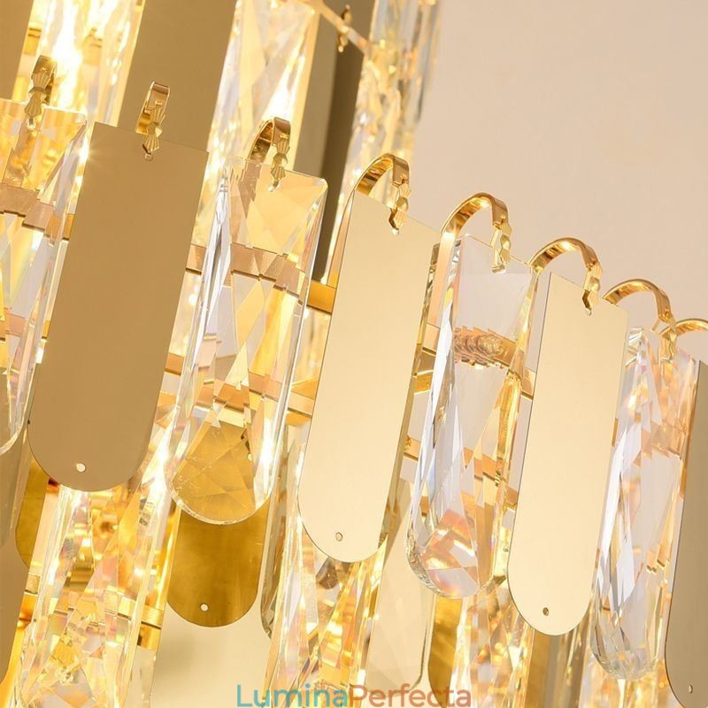 Lumină suspendată din cristal modernă Plafoniere contemporane