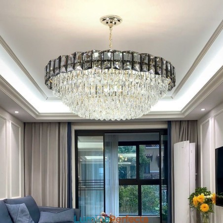 Lumini suspendate din cristal Corpuri de plafoniere contemporane Lumini suspendate din cristal Corpuri de plafoniere contemporane