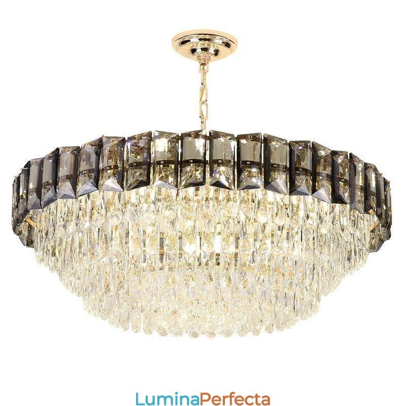 Lumini suspendate din cristal Corpuri de plafoniere contemporane